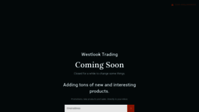 What Westlooktrading.com website looked like in 2020 (3 years ago)