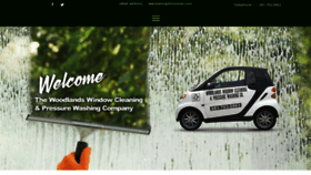 What Woodlandswindowcleaning.com website looked like in 2020 (3 years ago)