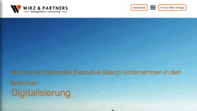 What Wirz-partners.ch website looked like in 2020 (3 years ago)