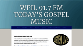 What Wpilfm.com website looked like in 2020 (4 years ago)