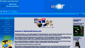 What Westwoodproducts.com website looked like in 2020 (3 years ago)