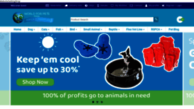 What Worldforpets.com.au website looked like in 2020 (3 years ago)