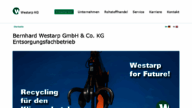 What Westarp-kg.de website looked like in 2020 (3 years ago)