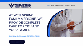 What Wellspringfm.com website looked like in 2020 (3 years ago)
