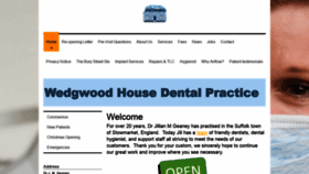What Wedgwood-house.com website looked like in 2020 (3 years ago)