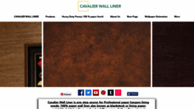 What Wallliner.com website looked like in 2020 (3 years ago)