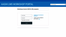 What Workshop.aiou.edu.pk website looked like in 2021 (3 years ago)