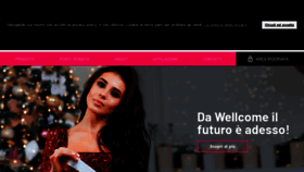 What Wellcome.it website looked like in 2021 (3 years ago)