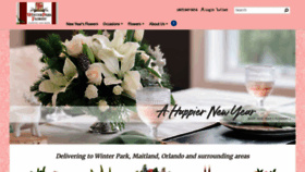 What Winterparkflorist.com website looked like in 2021 (3 years ago)