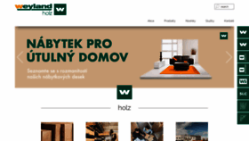 What Weylandholz.cz website looked like in 2021 (3 years ago)