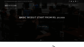 What Websiterdesigner.com.pk website looked like in 2021 (3 years ago)