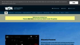 What Worthingtheatres.co.uk website looked like in 2021 (3 years ago)