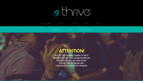 What Wethrive.org website looked like in 2021 (3 years ago)
