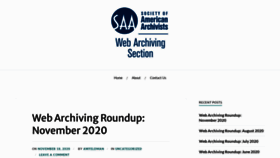 What Webarchivingrt.wordpress.com website looked like in 2021 (3 years ago)