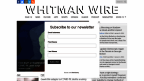 What Whitmanwire.com website looked like in 2021 (3 years ago)