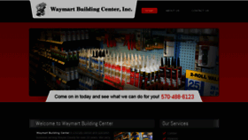 What Waymartbuilding.com website looked like in 2021 (3 years ago)