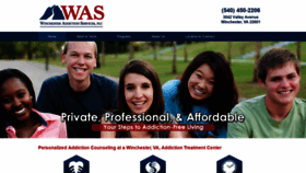 What Wasva.org website looked like in 2021 (3 years ago)