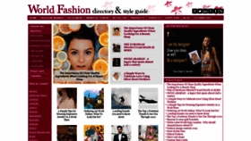What World-fashion.info website looked like in 2021 (3 years ago)