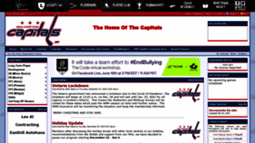 What Walkertonminorhockey.ca website looked like in 2021 (3 years ago)