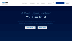 What Webmdhealth.com website looked like in 2021 (3 years ago)