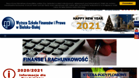 What Wsfip.edu.pl website looked like in 2021 (3 years ago)