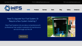 What Westfuelsystems.co.uk website looked like in 2021 (3 years ago)
