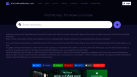 What Watch4freemovies.com website looked like in 2021 (3 years ago)