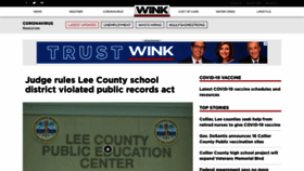 What Winknews.com website looked like in 2021 (3 years ago)
