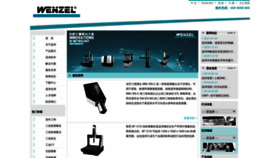 What Wenzel-cmm.cn website looked like in 2021 (3 years ago)