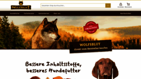 What Wolfsblut.com website looked like in 2021 (3 years ago)