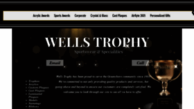 What Wellstrophy.net website looked like in 2021 (3 years ago)
