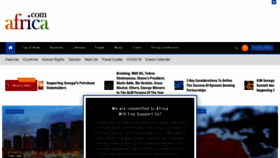 What Www.africa.com website looked like in 2021 (3 years ago)