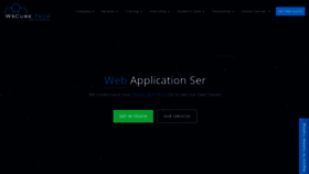 What Wscubetech.com website looked like in 2021 (3 years ago)