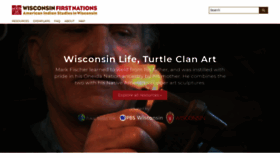 What Wisconsinfirstnations.org website looked like in 2021 (3 years ago)