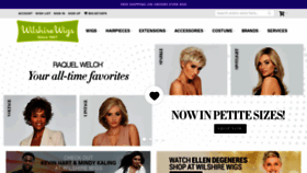What Wilshirewigs.com website looked like in 2021 (3 years ago)