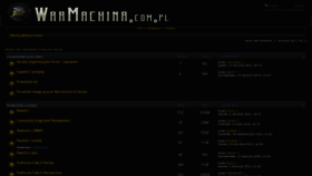 What Warmachina.com.pl website looked like in 2021 (3 years ago)