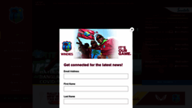 What Windiescricket.com website looked like in 2021 (3 years ago)