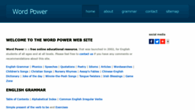 What Wordpower.ws website looked like in 2021 (3 years ago)