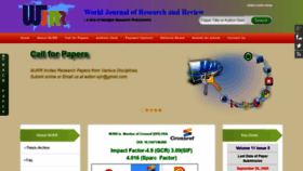 What Wjrr.org website looked like in 2021 (5 years ago)