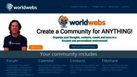 What Worldwebs.com website looked like in 2021 (3 years ago)