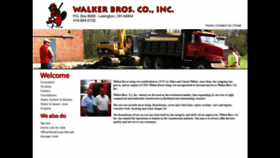What Walkerbrothersinc.com website looked like in 2021 (3 years ago)