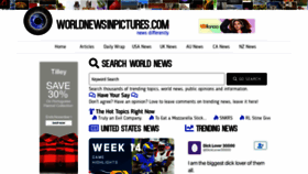 What Worldnewsinpictures.com website looked like in 2021 (3 years ago)