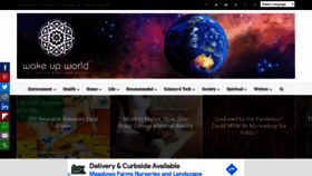 What Wakeup-world.com website looked like in 2021 (3 years ago)