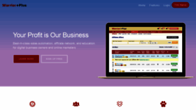 What Warriorplus.com website looked like in 2021 (3 years ago)
