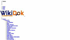 What Wikidok.com website looked like in 2021 (3 years ago)