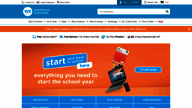 What Warehousestationery.co.nz website looked like in 2021 (3 years ago)