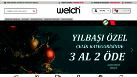 What Welchstore.com website looked like in 2021 (3 years ago)