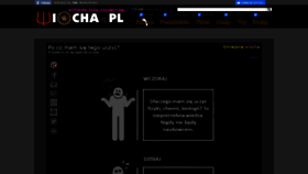 What Wiocha.pl website looked like in 2021 (3 years ago)