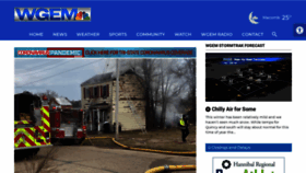 What Wgem.com website looked like in 2021 (3 years ago)