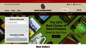 What Wood-finishes-direct.com website looked like in 2021 (3 years ago)